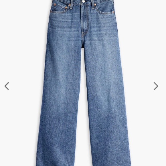 RIBCAGE WIDE LEG WOMEN'S JEANS (NWT) - Picture 3 of 7